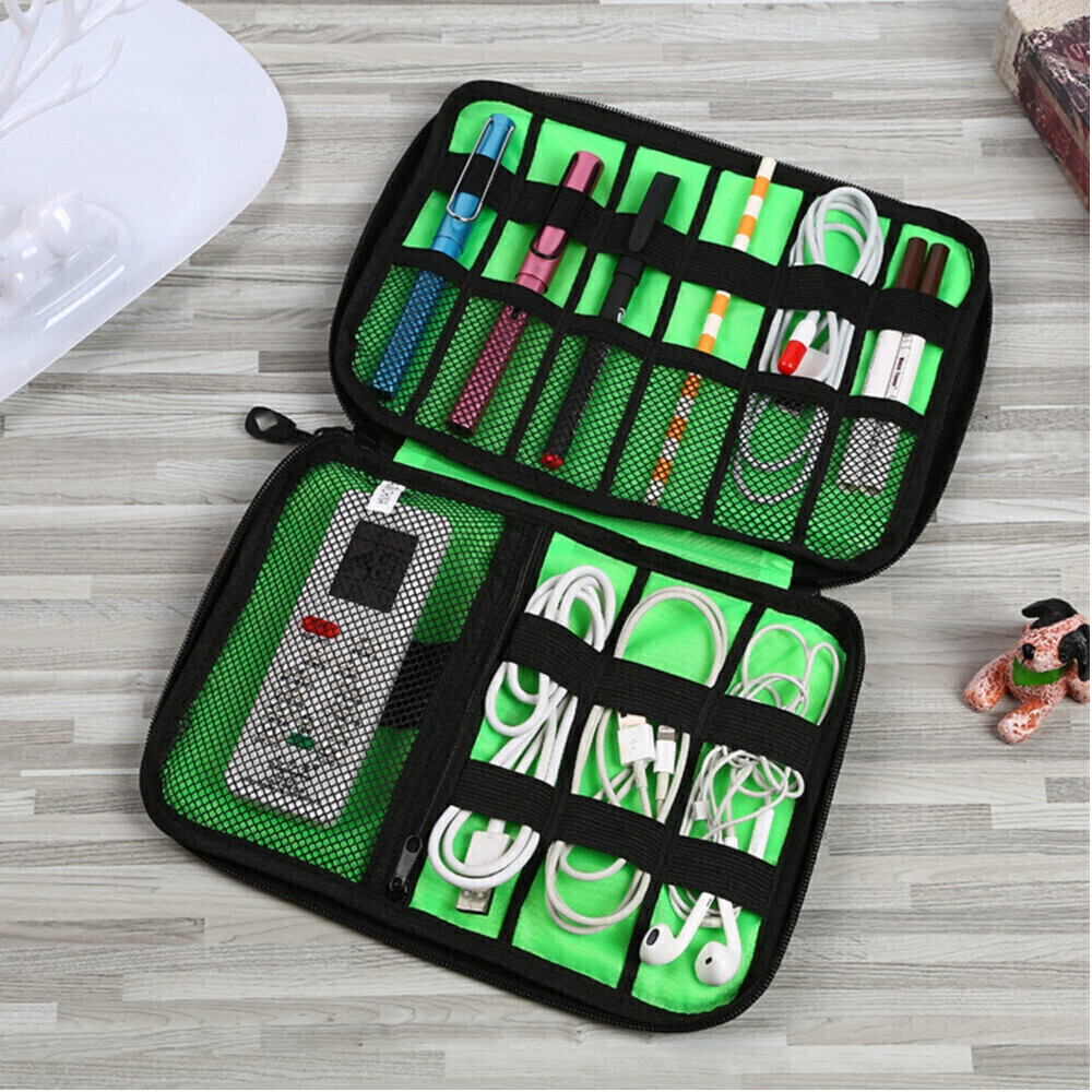 Electronic Device Storage Case In Blue - Picture 3 of 7